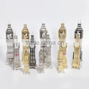 High Quanlity Crystal Big Ben Model For UK Souvenir GIFT thumbnail-1