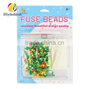 Diyfashion 5mm Hama Perler Fuse Beads Oil Lamps Set With Puzzle Iron Paper and Twezzer Hama Beads Toys for Kids 18102 thumbnail-2
