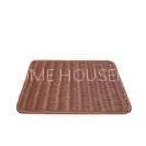 Handmade Poly Rattan Mat / Square Rattan Placemats For Supermarket thumbnail-1