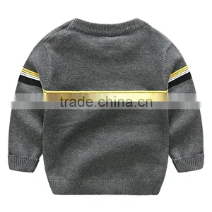 Factory Supply Hand Knit Baby Boys Sweater Design thumbnail-2