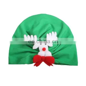 Christmas Baby Hair Ornaments Christmas Carnival Dress Up Child Cartoon Pattern Hat thumbnail-4