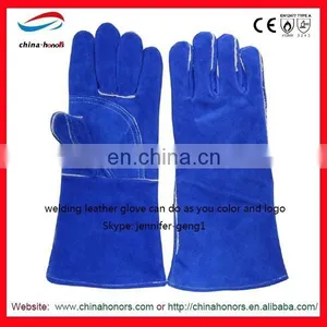 Leather Gloves Top Quality Work/gloves for Welders thumbnail-4
