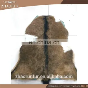 High Quality Natural Real Goat Fur Blanket Rug thumbnail-3