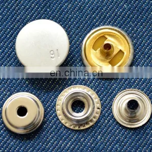 Snap Button in Brass Material thumbnail-2
