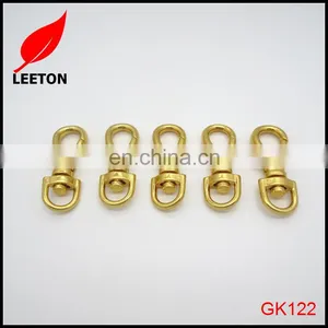 Factory Supply Small Gold Metal Snap Hook for Bag thumbnail-3