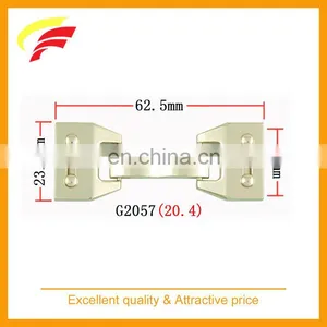 Factory Price Zinc Alloy Hook and Loop Belt Buckle for Coat thumbnail-5