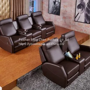 Wholesale Auto Reclining Theater Sofa thumbnail-2