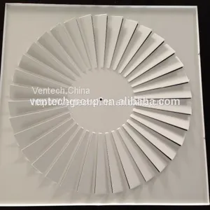 HVAC Aluminum Swirl Ceiling Air Diffuser thumbnail-2