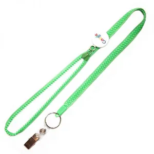 Wholesale Funny Lanyard Plastic Zip Pouch Zipper Lanyard Custom Logo Zipper Lanyard thumbnail-3
