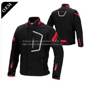 High Quality Turkish Leather Sublimated Motorcycle Long Sleeve Jacket thumbnail-2