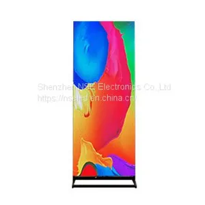 Outdoor Slim LED Poster Outdoor LED Media Player Standing Outdoor LED Display Manufacturer thumbnail-2