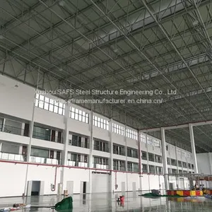 Zhanghe General Airport Reconstruction and Expansion Supporting Project (Phase I) Navigation Workshop Steel Space Frame and Cladding System Project thumbnail-2