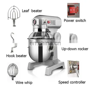 B15 Multi-functional Food Mixer/electric Stand Mixer With 3 Standard Attachments thumbnail-7