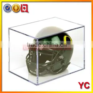 Big Promotion! Countertop Clear Acrylic Showcase for Helmet thumbnail-1