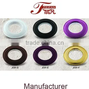 Curtain Rod Eyelets Window Accessories Plastic Ring Eyelet for Curtain thumbnail-1