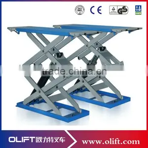 3.0ton Electric Hydraulic Scissor Car Lift thumbnail-1