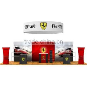2016 Expo Newest Style Reusable Advertising Aluminum Pop Up Booth Trade Show Standard Exhibition Booth 10x10 For Sale thumbnail-4