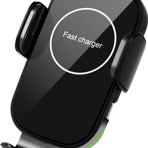 Wireless Charger Car Holder is Suitable for Vent Installation Car Phone Holder Fast Wireless Charging Charger thumbnail-1