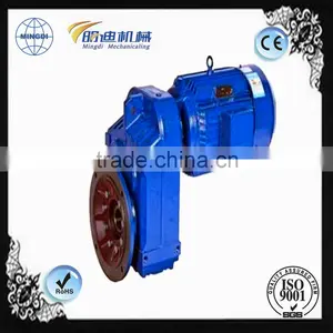 F 157 Series Parallel Shaft Helical Gearbox for Wind Generator thumbnail-1