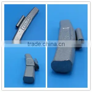 Uncoated Lead Wheel Balance Weight for Alloy Rim thumbnail-2