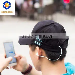 2016 New Style Bluetooth Baseball Cap Low Price Bluetooth Cap for Outdoor Sport thumbnail-3