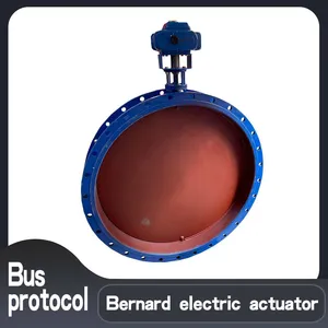 Ordinary Electric Actuator D941W-2.5C DN1100 Ventilated Butterfly Valve Electric Actuator thumbnail-1