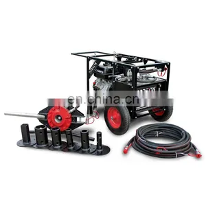 Hydraulic Ground Screw Pile Driver / Screw Piles Installation Equipment thumbnail-1