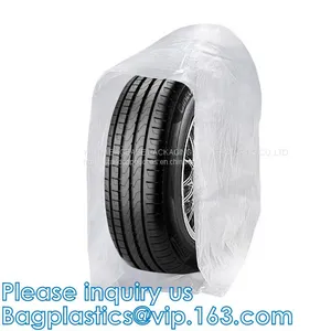 Disposable Tyre Bags, Steering Wheel Cover, Car Seat Cover, Disposable Cover, pe Car Foot Mat, Gear Automotive Tire Bag thumbnail-5