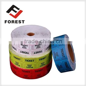 Customization Two Lines Coupon Rebate Ticket, Raffle Tickets, Coupon Ticket thumbnail-3