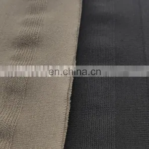 Low Price China Manufacturer Fashion Circular Jacket Sweater Flat Solid Rib Knit Fabric thumbnail-3