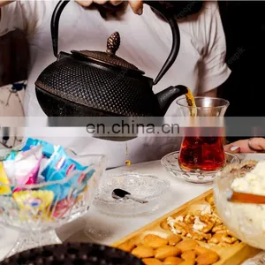 Made In China 2022 Japanese Yellow 1800 ml 1000 ml Cast Iron Teapot 2 Liter Set thumbnail-2