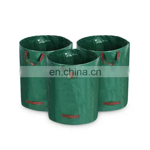 300L Flexible PVC Tarpaulin Garden Waste Rubbish Bag for Leaves thumbnail-4