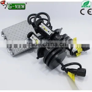 hi lo Beam Auto Led Headlight 4500lm h4 Auto Bulb High Power thumbnail-4