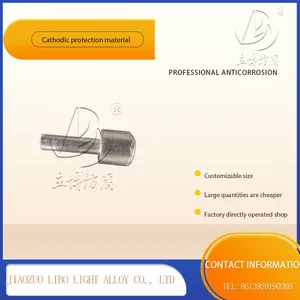 Zinc, Aluminum, Cadmium Sacrificial Anodes Anti-corrosion Material Good Stock thumbnail-4
