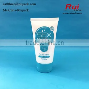 80g Cosmetic Tube With Flip Top Cap, White Printed Cosmetic Plastic Tube for Gel and Cream thumbnail-2
