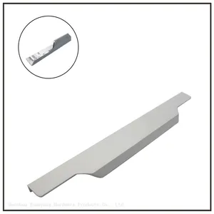 Satin Nickel Brushed China New Zinc Furniture Solid Cabinet Handle Black thumbnail-2