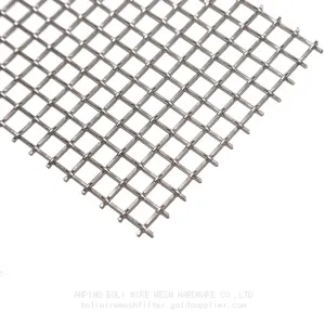 Quality Stainless Steel Mesh Screen for Making Mesh Fitler/Stainless 304 Wire Mesh ,crimped Mesh Screen Netting thumbnail-4