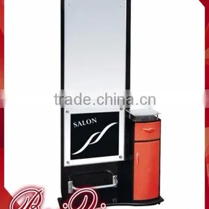 Beiqi High Quality Fashionable Hairdressing Barber Shop Salon Unit Mirror With Drawer Salon Makeup Furniture thumbnail-1