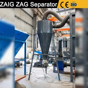 E Waste Home Appliance Recycling Plant Refrigerator Shredding And Sorting Production Line thumbnail-3