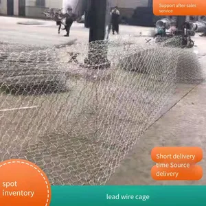 Lianqi Network Industry Slope and Embankment Toe Protection Gabion Cage, Wire Diameter 2.5, Mesh Size 80*100 thumbnail-2