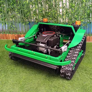 Vigorun Remote Slope Mower Heat-Resistant Motor Design VTLM800 Track Undercarriage Brush Cutter Robot thumbnail-1