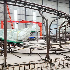 Outdoor Family Ride Caterpillar Roller Coaster Custom Mini Worm Coaster for Sale thumbnail-3
