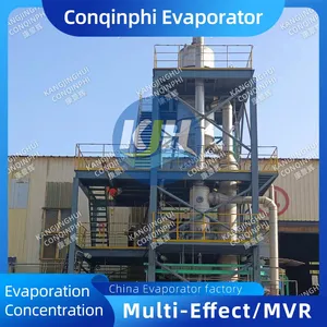 MVR Evaporator Desalination System With PLC Control, 304 Stainless Steel, 5000L/H Capacity thumbnail-1