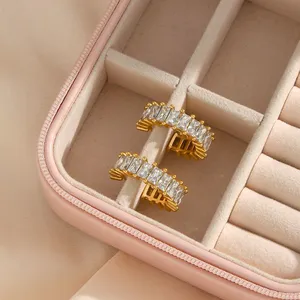 Bulk Stainless Steel Earrings With Surgical Steel Posts, 0.8mm Thickness, Standard Compliant thumbnail-5