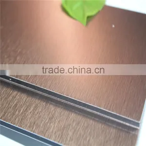 3mm Silver Brushed MEGABOND Aluminium Panel China thumbnail-2