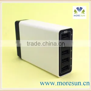 2015 New Design Desktop Wall Charger With 5 USB Ports LED Indictor / Smart IC /AC Cable thumbnail-2