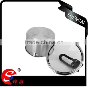 Hot Sale Detachable Handle Milk Boiling Pot/ Stainless Steel Doudle Bottom Soup&stock Pot thumbnail-4
