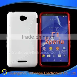 2015 S Line Wave Design Tpu Cases for Xperia E4 thumbnail-6
