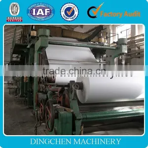 1092mm Model 4tpd High Grade White Writing Paper Making Machine For Paper Mill thumbnail-1