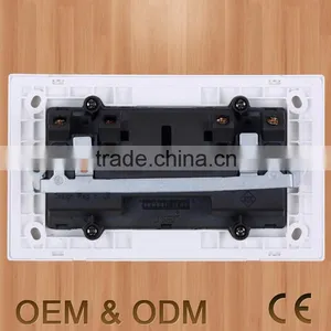 British Standard Duplex Switched Socket Outlet With Neon Indicator Supplier's Choice thumbnail-3